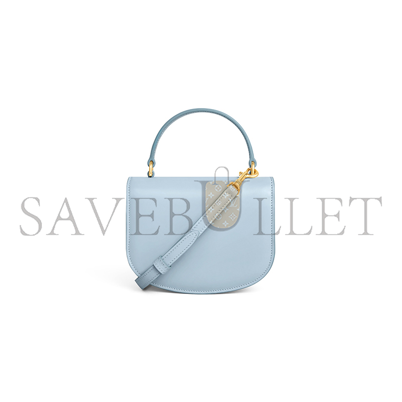 CELINE MINI BESACE CLEA IN SHINY CALFSKIN 10L063ETZ.07PB (15.5*11.5*5cm)